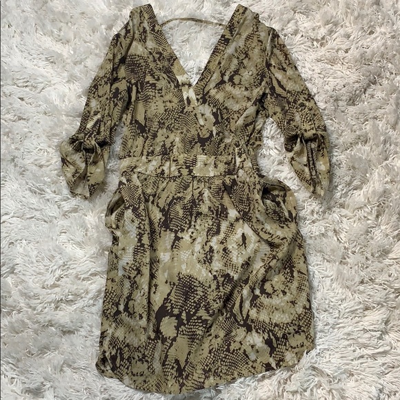 5|48 Dresses & Skirts - 548  Snake print dress size xs